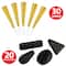 Beistle Black & Gold New Year Legacy Party Favor Kit for 50